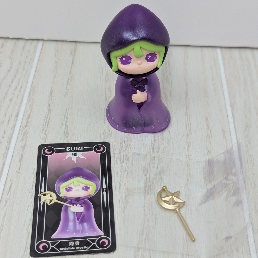 Rolife Suri Enchanted Journey Invisible Mystic Green Purple‎ Magic Wand W/ Card